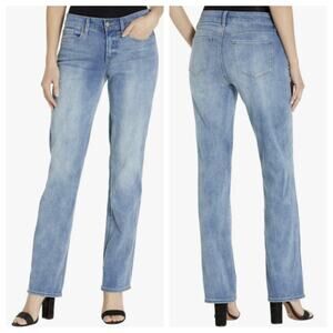 NYDJ Women's Marilyn Straight Leg Jean Biscayne Size 16
